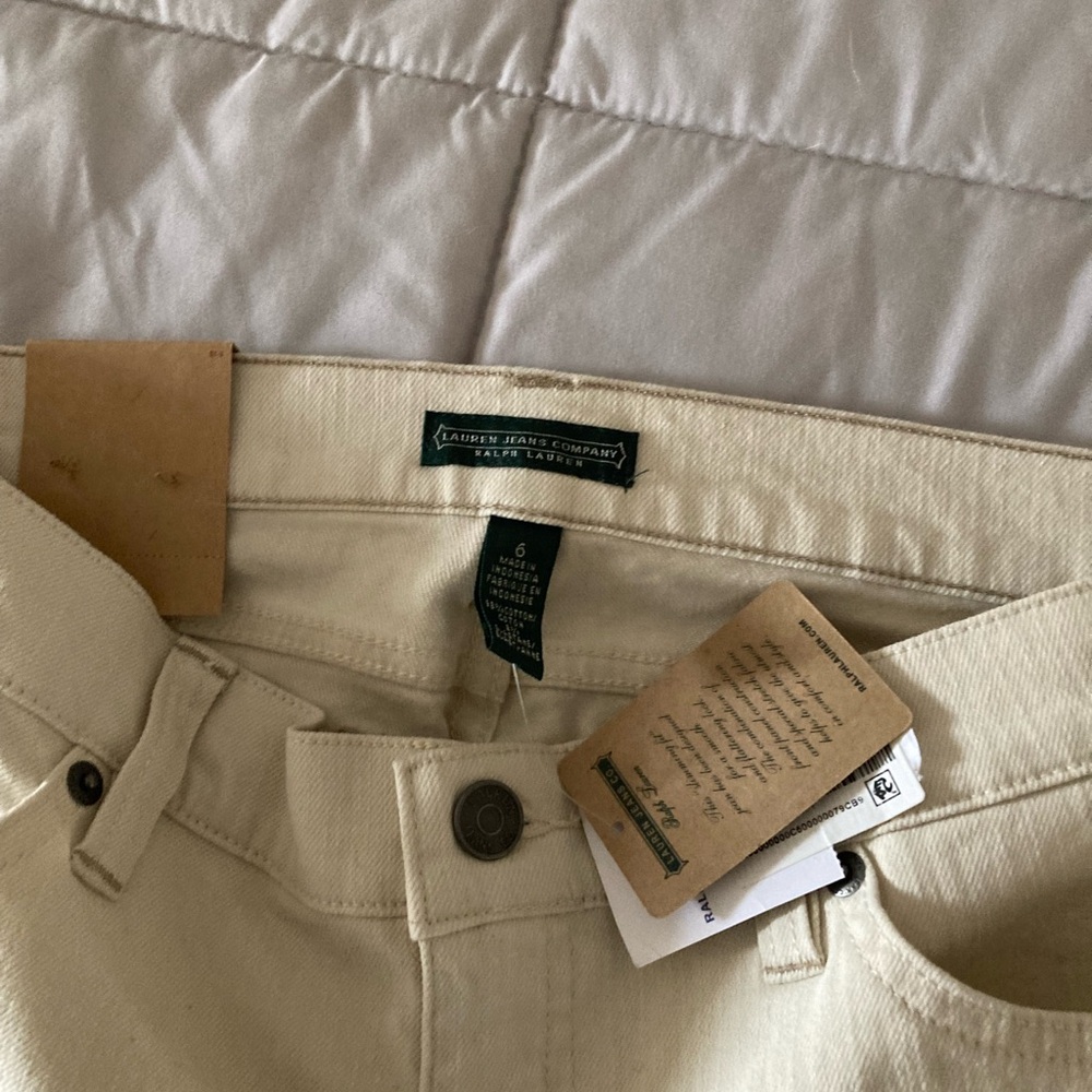 Denim & Supply Ralph Lauren Women's Cream Jeans